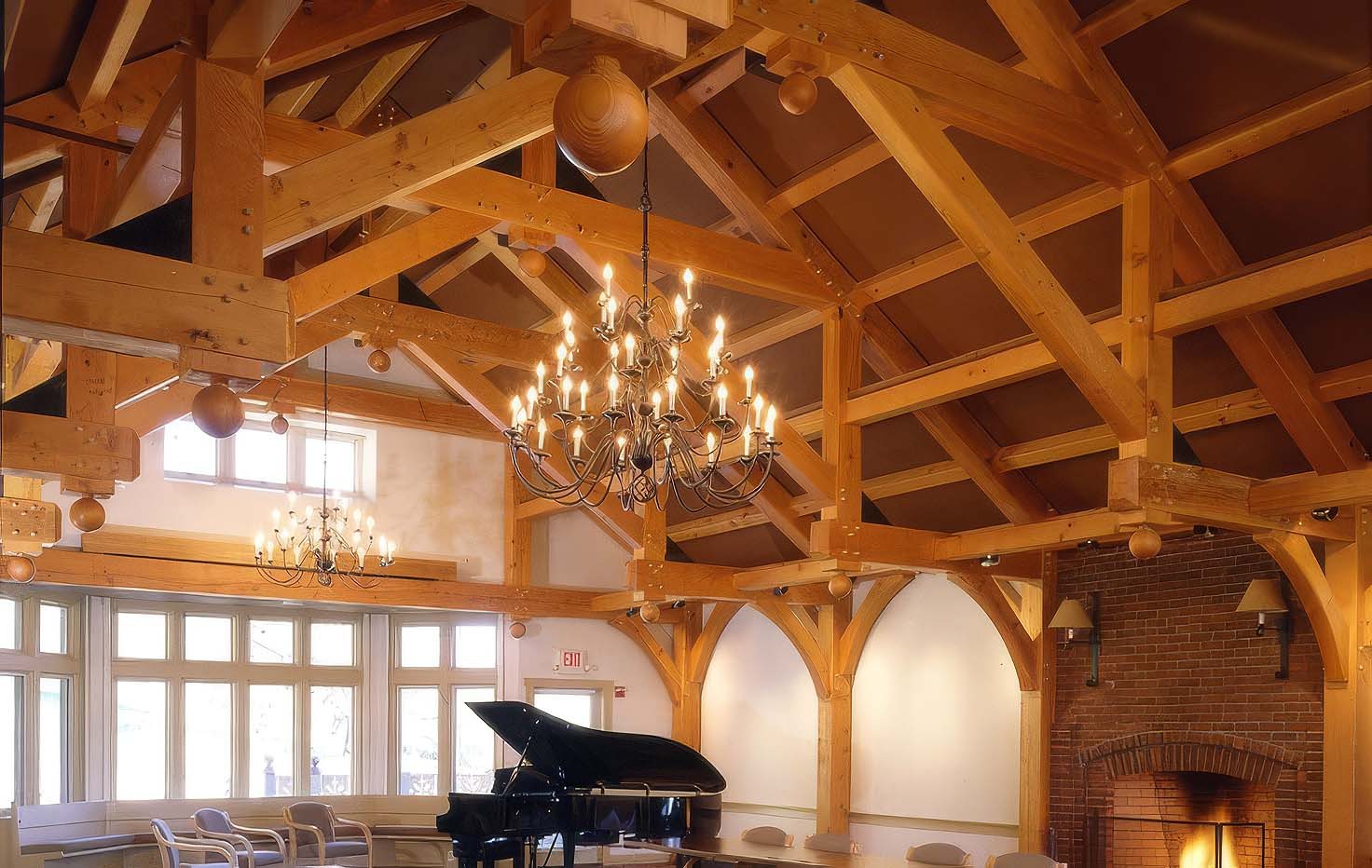 Wood truss restoration project