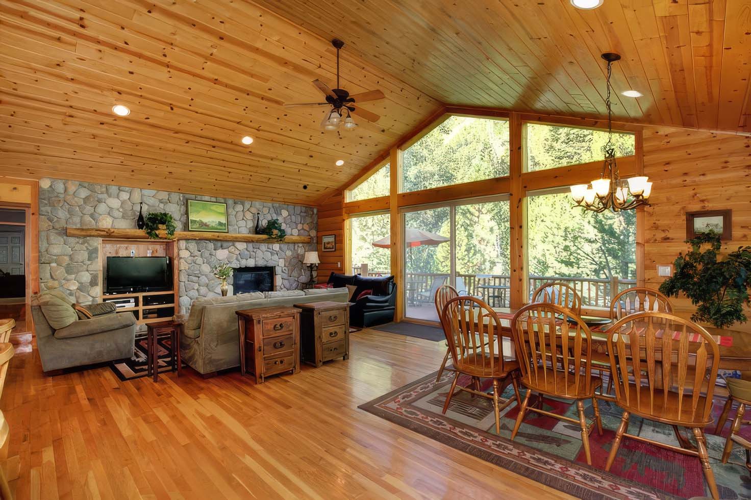 Finished wood interior project