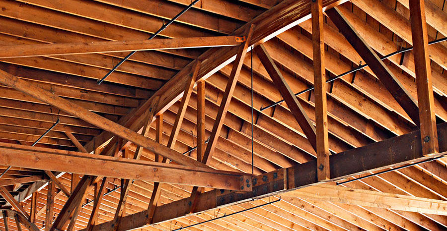 Bow Truss Ceiling